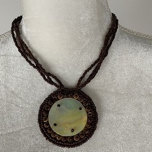 Handmade Fashion Statement Summer Necklace